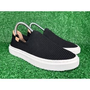 Ugg Womens Alameda Sammy Slip-On Round Toe Casual Sneakers Black Size 8.5